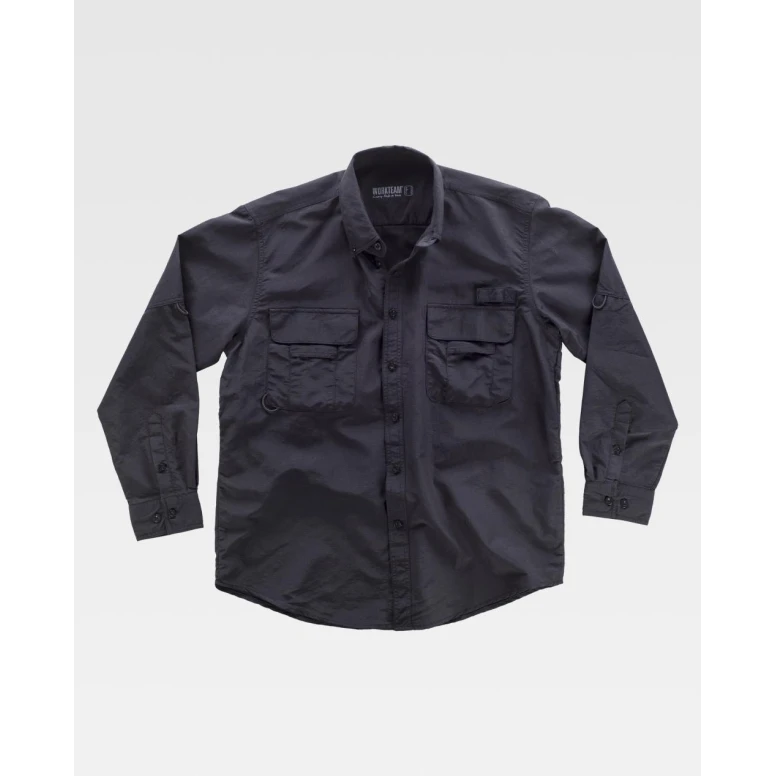 Camisa de trabajo Workteam manga larga B8500
