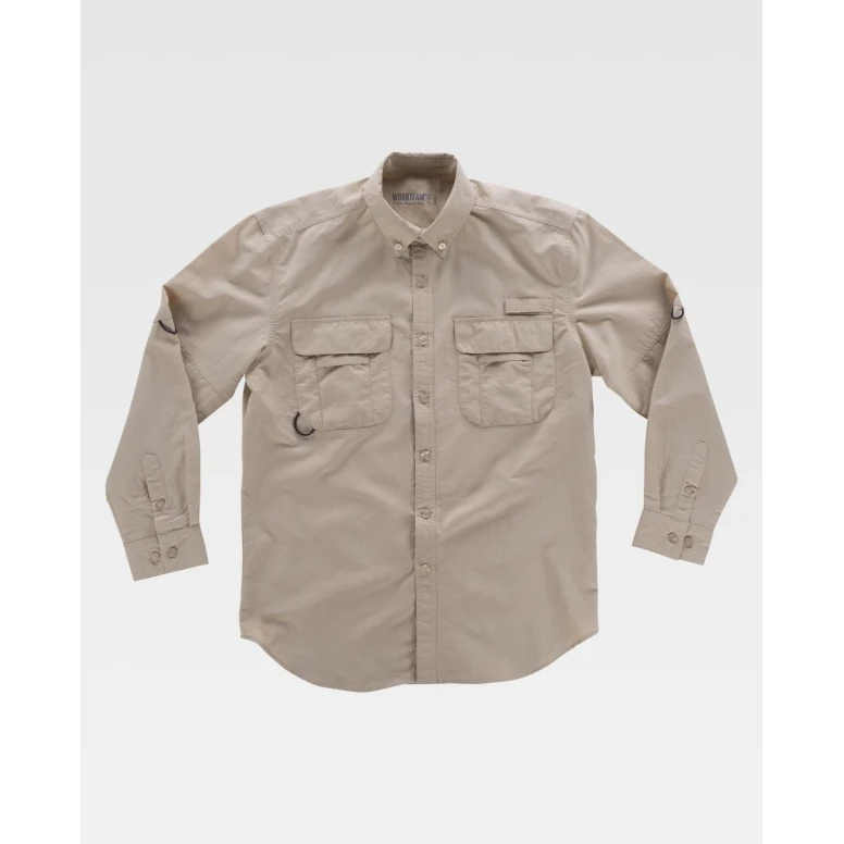 Camisa de trabajo Workteam manga larga B8500