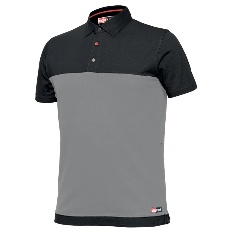 Polo elástico de manga corta Issa Line - 8774