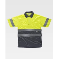 Polo de trabajo Workteam manga corta alta visibilidad C3860