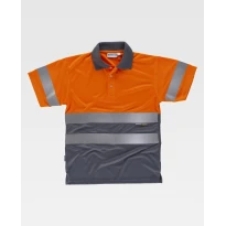 Polo de trabajo Workteam manga corta alta visibilidad C3860
