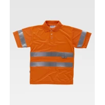 Polo de trabajo Workteam manga corta alta visibilidad C3880