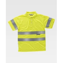 Polo de trabajo Workteam manga corta alta visibilidad C3880 2