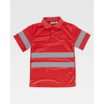 Polo de trabajo Workteam manga corta alta visibilidad C3887