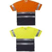 Camiseta de Trabajo Alta Visibilidad Workteam C3941