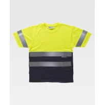 Camiseta de Trabajo Alta Visibilidad Workteam C3941 2