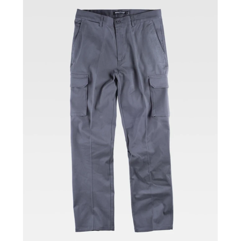 Pantaloni da Lavoro Retto Multitasche B1421 - Workteam