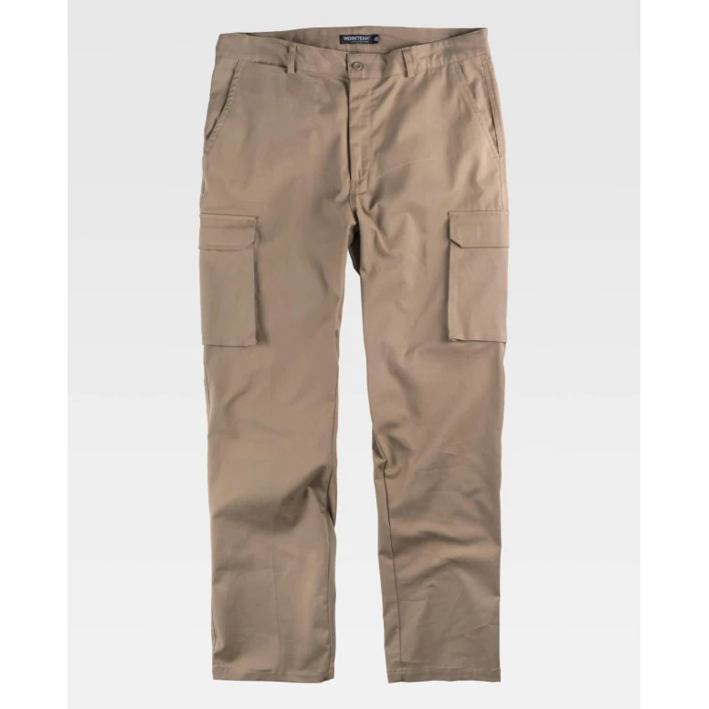 Pantaloni da Lavoro Retto Multitasche B1421 - Workteam