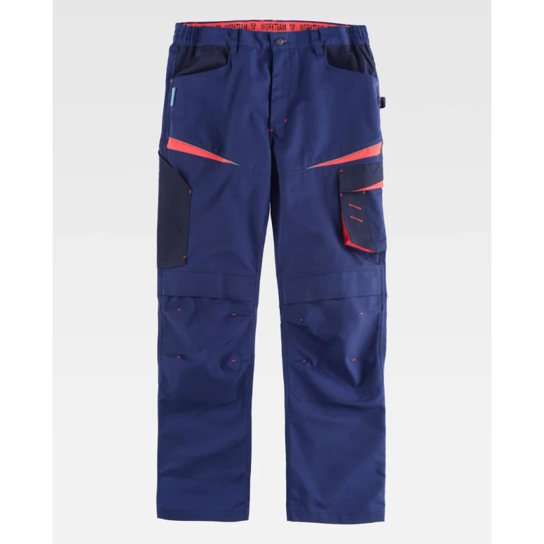 Pantalón de Trabajo Workteam Multibolsillos WF2750
