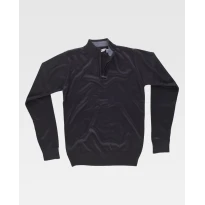 Camiseta de trabajo Workteam con cremallera larga S5603