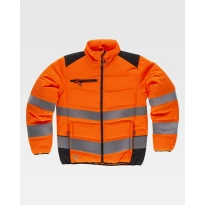 Chaqueta de Trabajo Acolchada Alta Visibilidad Workteam C2950