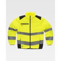 Chaqueta de Trabajo Acolchada Alta Visibilidad Workteam C2950