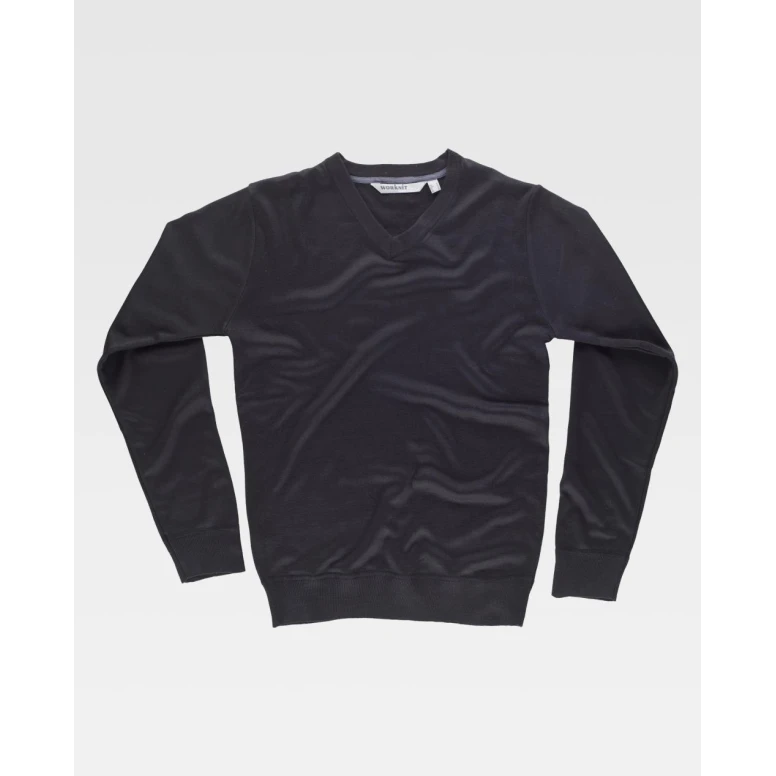 Camiseta de trabajo Workteam con cuello en V S5600
