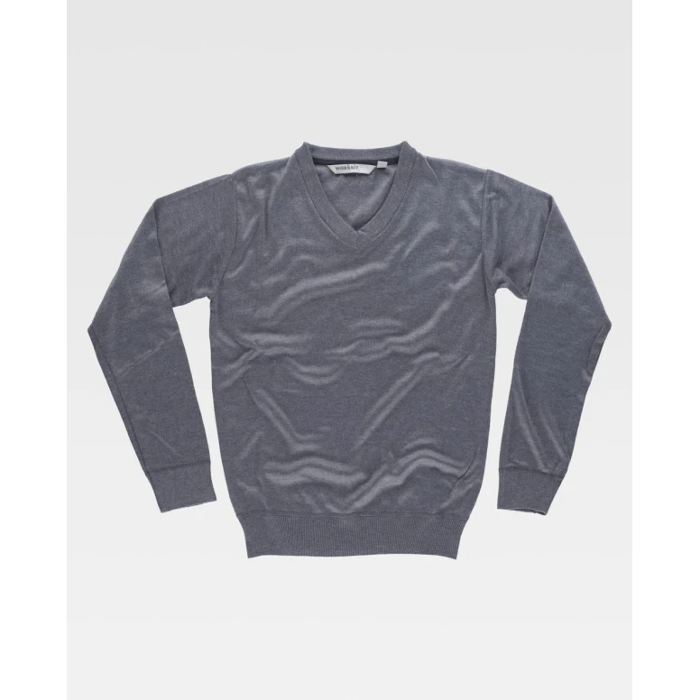 Camiseta de trabajo Workteam con cuello en V S5600