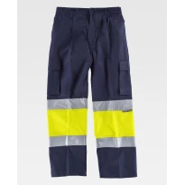 Pantalón de trabajo Workteam Multibolsillos Alta Visibilidad C4018