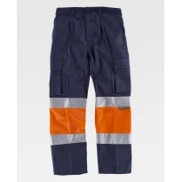 Pantalón de trabajo Workteam Multibolsillos Alta Visibilidad C4018 2