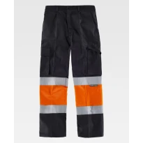 Pantalón de trabajo Workteam Multibolsillos Alta Visibilidad C4018