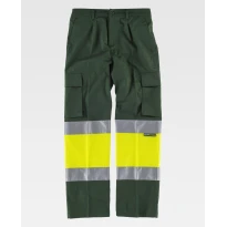 Pantalón de trabajo Workteam Multibolsillos Alta Visibilidad C4018