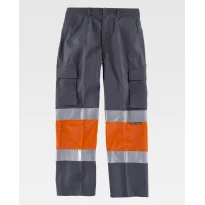 Pantalón de trabajo Workteam Multibolsillos Alta Visibilidad C4018