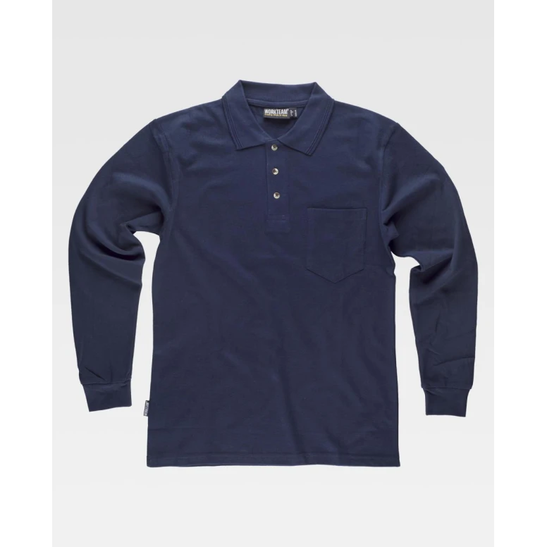 Polo de trabajo Workteam manga larga S6508