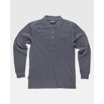 Polo de trabajo Workteam manga larga S6508 2