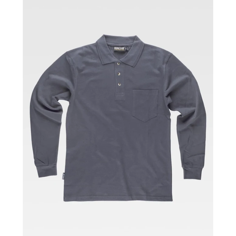 Polo de trabajo Workteam manga larga S6508