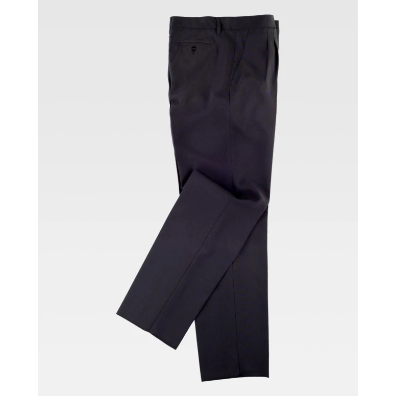 Pantalón de Trabajo Workteam con Pinzas B9014