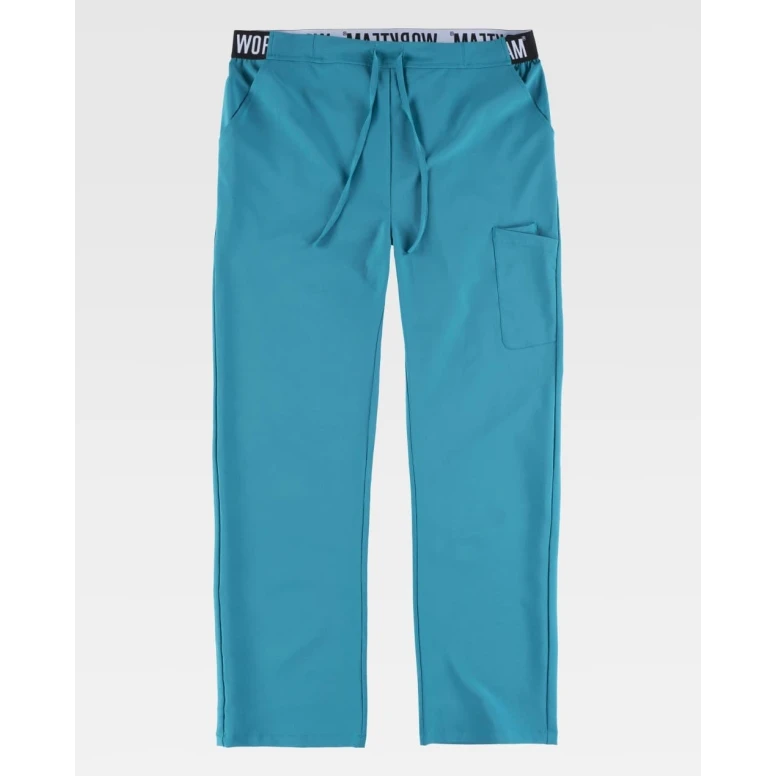 Pantalón de Trabajo Unisex Elástico Workteam B6910