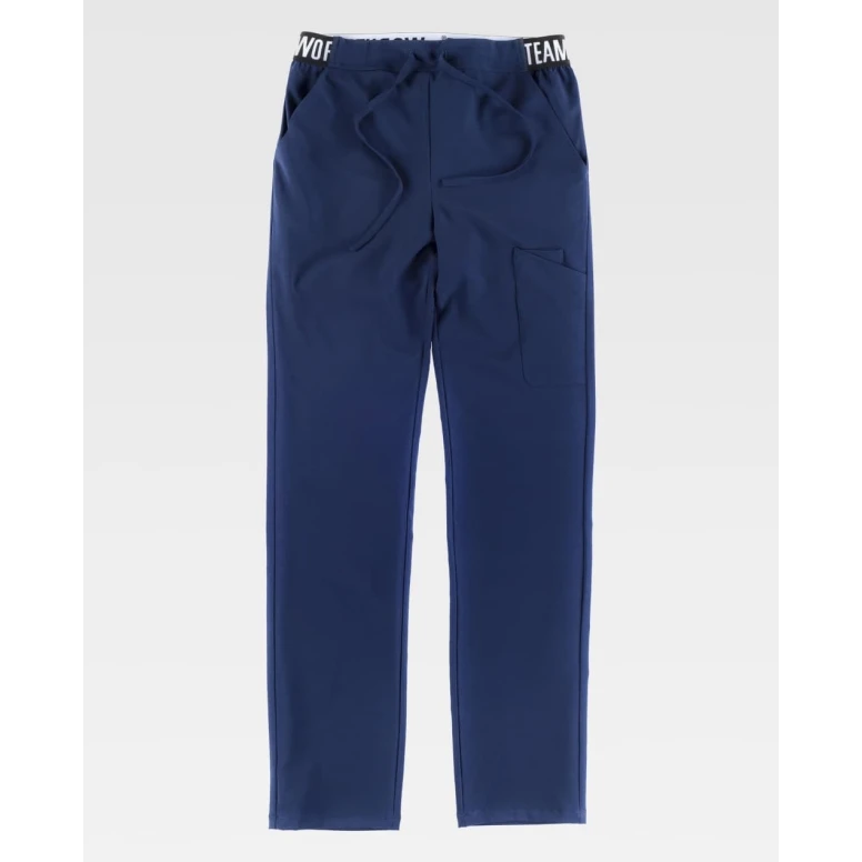 Pantalón de Trabajo Unisex Elástico Workteam B6910