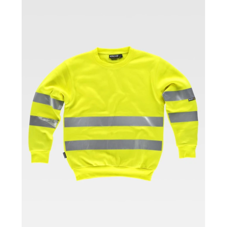 Sudadera de Trabajo Alta Visibilidad Workteam C9030