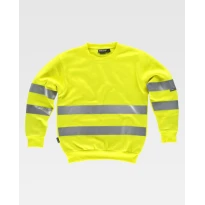 Sudadera de Trabajo Alta Visibilidad Workteam C9030