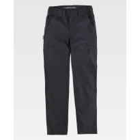 Pantalón de Trabajo Slim Elástico Multibolsillos Workteam B4033 2