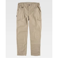Pantalón de Trabajo Slim Elástico Multibolsillos Workteam B4033