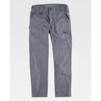 Pantalón de Trabajo Slim Elástico Multibolsillos Workteam B4033