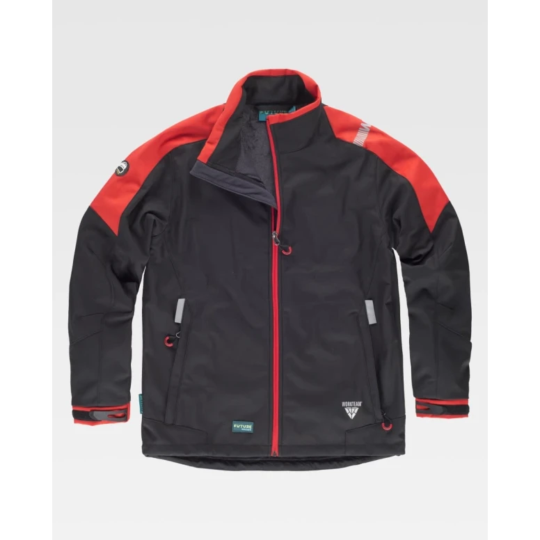 Chaqueta de Trabajo Workteam Workshell Stretch WF2840