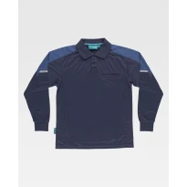 Polo de trabajo Workteam Manga Larga WF2852 2