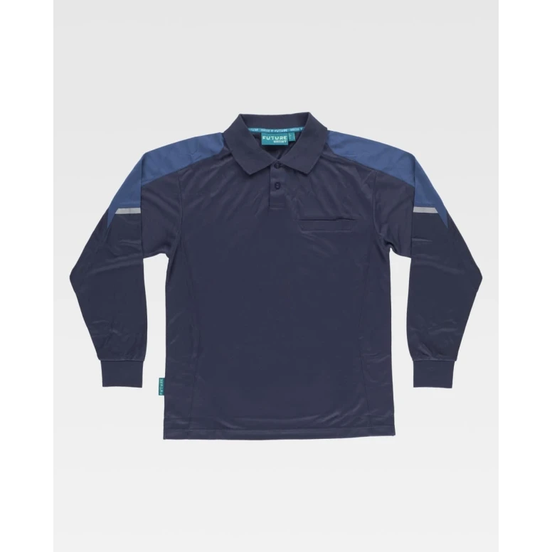 Polo de trabajo Workteam Manga Larga WF2852