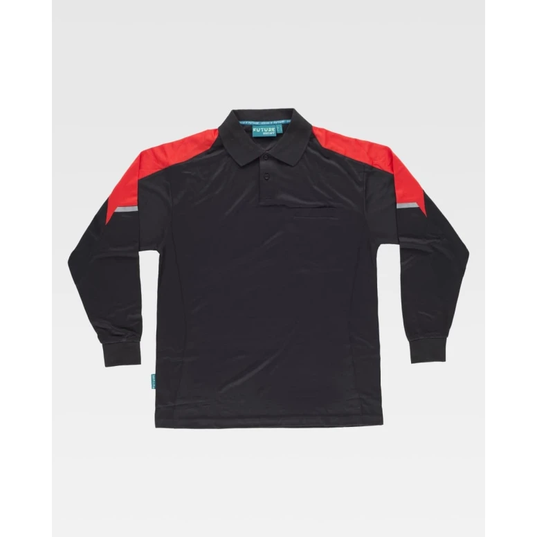 Polo de trabajo Workteam Manga Larga WF2852