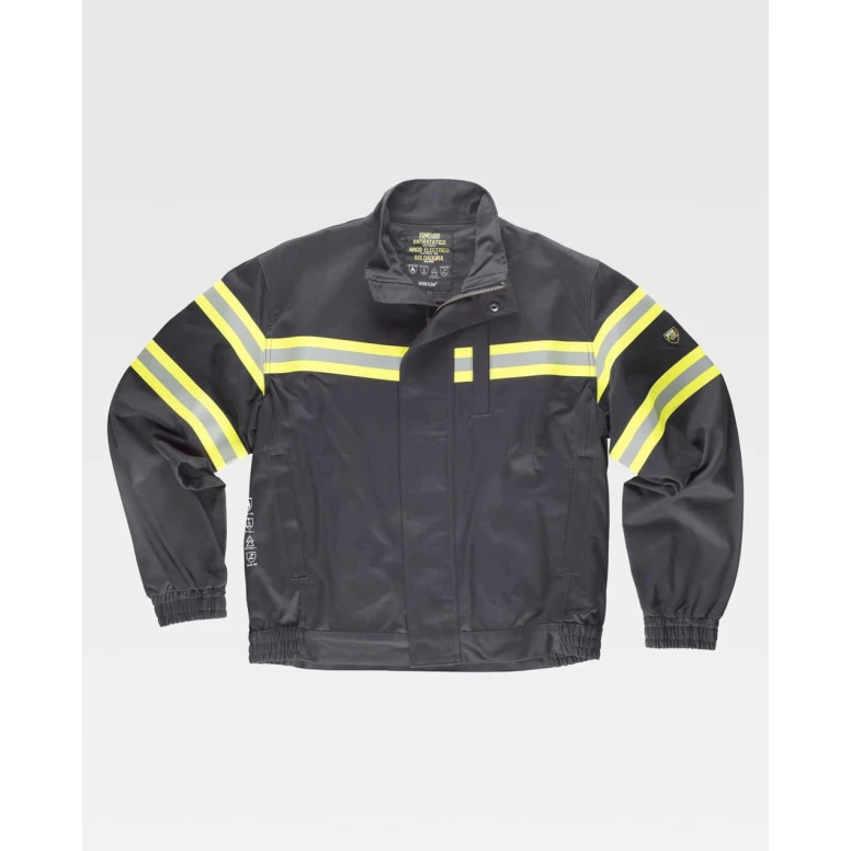 Chaqueta de Trabajo Workteam Modacrílica Ignífuga y Antiestática B1198
