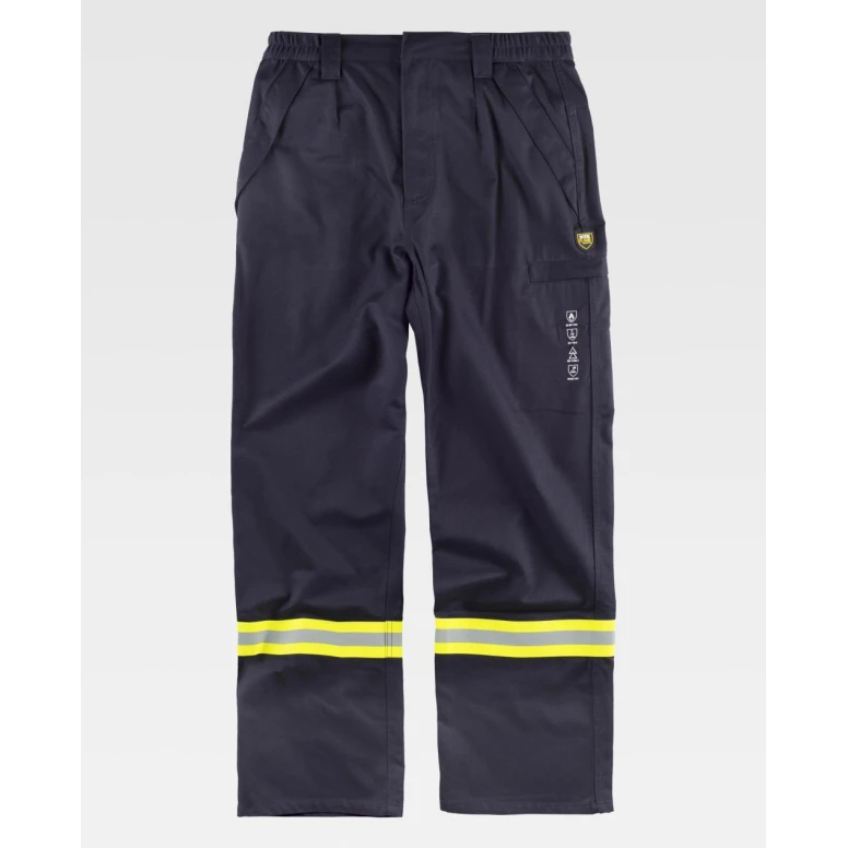 Pantalón de trabajo Workteam Modacrílico Ignífugo Antiestático B1498