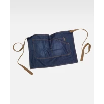 Delantal de Trabajo Workteam Vaquero Corto M711