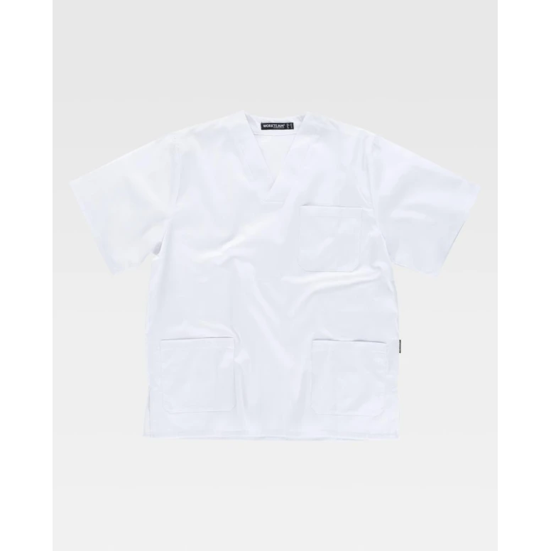 Blusa de Trabajo de Manga Corta Workteam B9200