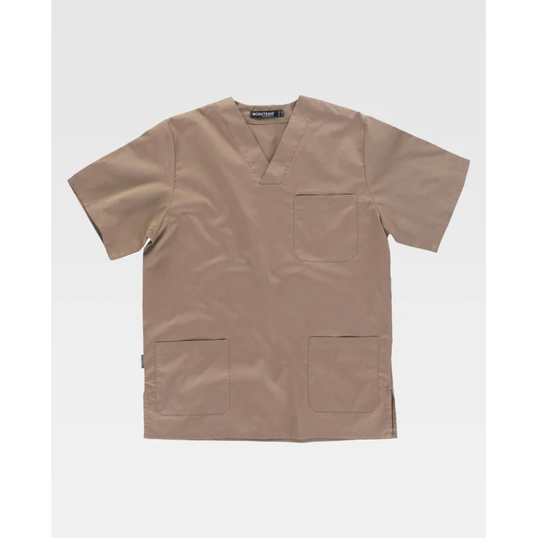 Blusa de Trabajo de Manga Corta Workteam B9200