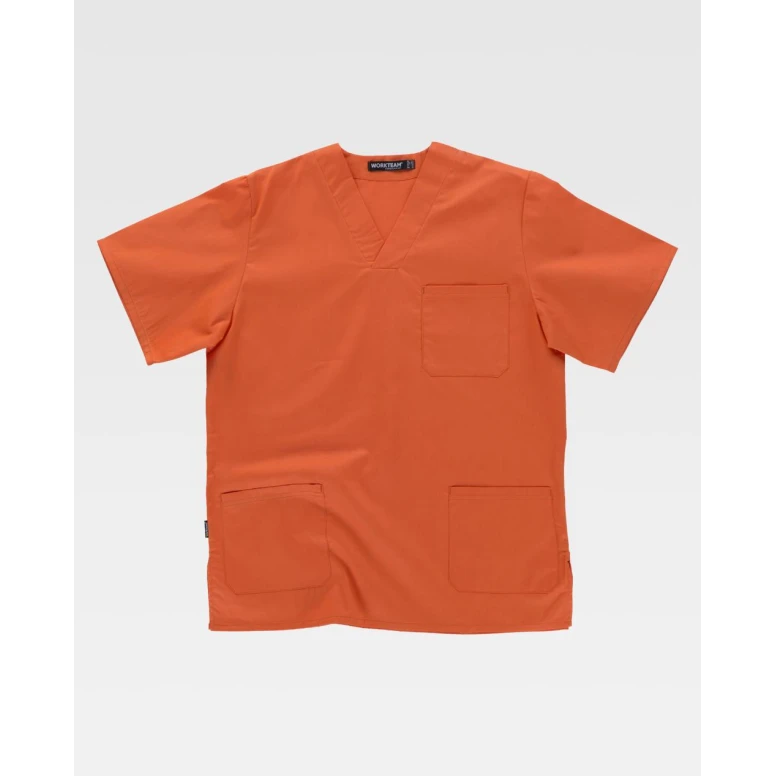 Blusa de Trabajo de Manga Corta Workteam B9200
