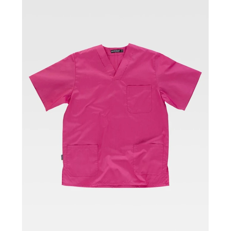 Blusa de Trabajo de Manga Corta Workteam B9200