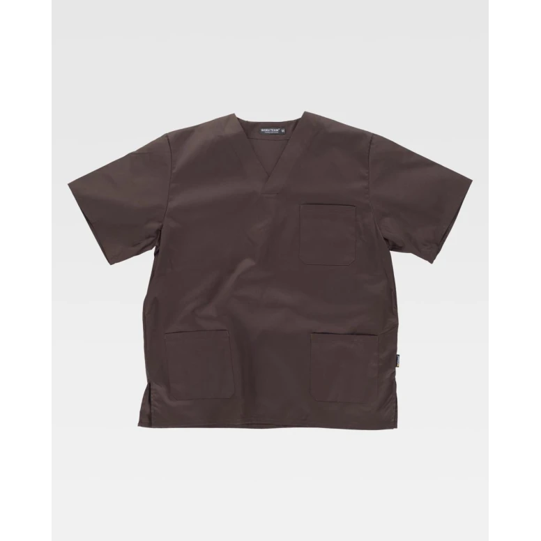 Blusa de Trabajo de Manga Corta Workteam B9200