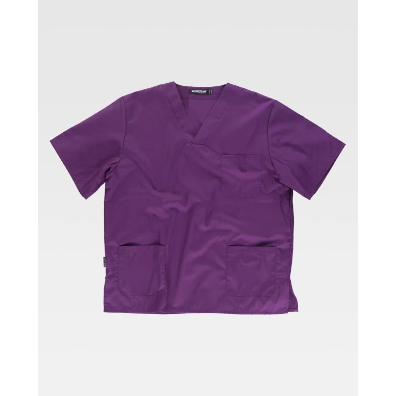 Blusa de Trabajo de Manga Corta Workteam B9200