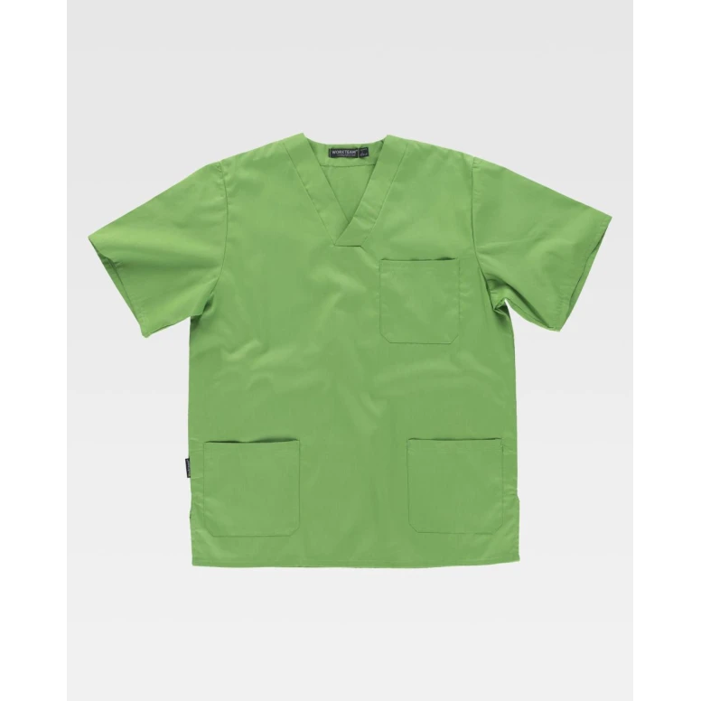 Blusa de Trabajo de Manga Corta Workteam B9200