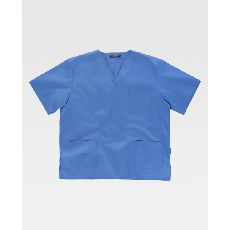 Blusa de Trabajo de Manga Corta Workteam B9200