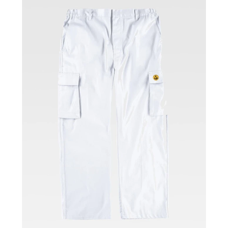 Pantalón de trabajo Workteam Multibolsillos Antiestático B1900